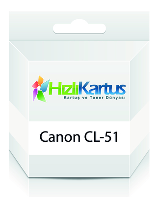 Canon CL-51 (0618B001) Color Compatible Cartridge - iP2200 / iP2500 (T270) - CANON