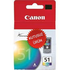 CANON - Canon CL-51 (0618B001) Color Original Cartridge (Without Box) (T8572)