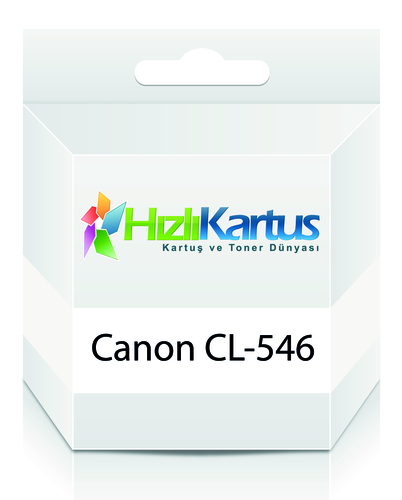 Canon CL-546 (8289B001) Renkli Muadil Kartuş - MG2450 / MG2550 (T216)