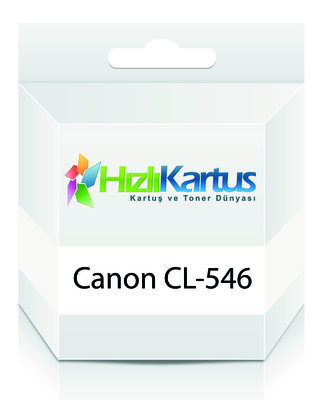 Canon CL-546 (8289B001) Renkli Muadil Kartuş - MG2450 / MG2550 (T216) - CANON