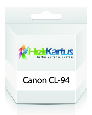 CANON - Canon CL-94 (8593B001) Renkli Muadil Kartuş - Pixma E514 (T209)