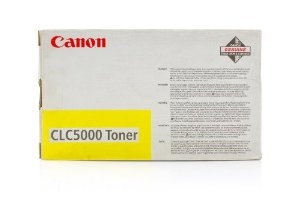 Canon CLC-5000 (6604A003AA) Yellow Original Toner - CLC3900 / CLC4000 / CLC5100 (T4439)