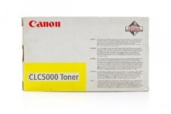 Canon CLC-5000 (6604A003AA) Yellow Original Toner - CLC3900 / CLC4000 / CLC5100 (T4439) - CANON