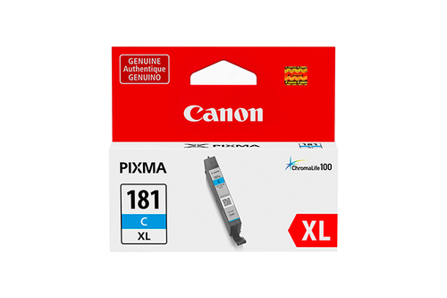 Canon CLI-181XL Cyan Original Cartridge - Pixma TS701