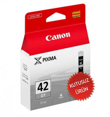 CANON - Canon CLI-42GY (6390B001AA) Gray Original Cartridge - Pixma Pro 100 (Without Box) (T6862)
