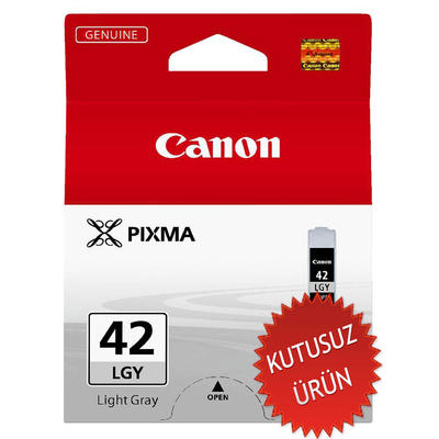 CANON - Canon CLI-42LGY (6391B001) Lıght Gray Original Cartridge - Pixma Pro 100 (Wıthout Box) (T6859)