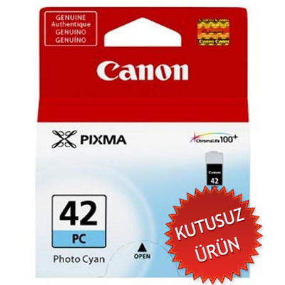 CANON - Canon CLI-42PC (6388B001AA) Foto Mavi Orjinal Kartuş - Pixma Pro 100 (U) (T6863)