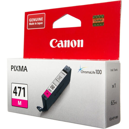 Canon CLI-471M (0402C001AA) Magenta Original Cartridge - MG5740 / MG6840 (T16454)