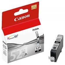 CANON - Canon CLI-521BK (2933B004AA) Black Original Cartridge - MP540 / MP620 (T1972)