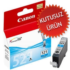 CANON - Canon CLI-521C (2934B004AA) Cyan Original Cartridge MP540 / MP620 (Wıthout Box) (T1993)