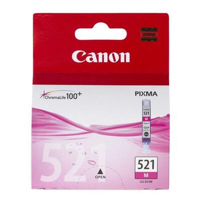CANON - Canon CLI-521M (2935B004AA) Magenta Original Cartridge - MP540 / MP620 (T1899)