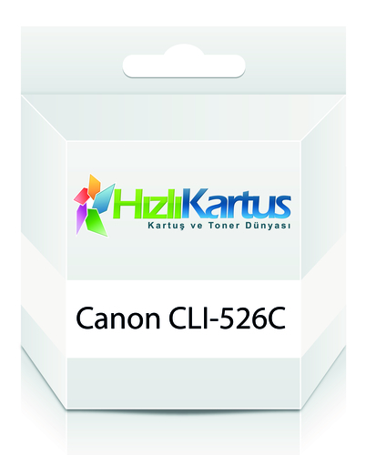 Canon CLI-526C (4541B001) Cyan Compatible Cartridge - MG6150/MG5150 (T7752)