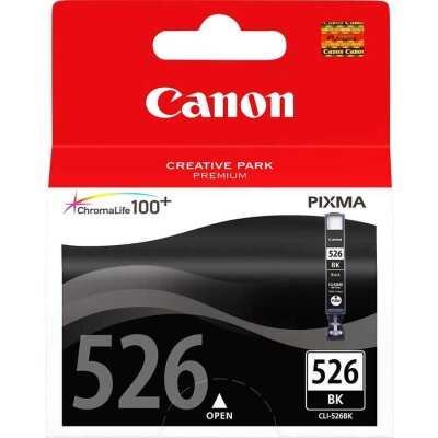 Canon CLI-526BK (4540B001) Black Original Cartridge - MG6150 / MG5150 (T2100) - 3