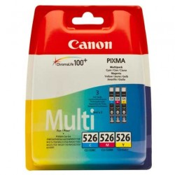 Canon CLI-526CMY (4541B009) Multıpack Original Cartridge - MG6150 / MG5150 (T2313) - CANON
