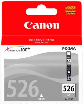 Canon CLI-526GY (4544B001) Gray Original Cartridge - MG6150 / MG5150 (T2671)