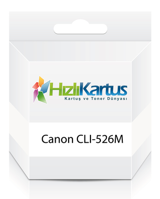 CANON - Canon CLI-526M (4542B001AA) Kırmızı Muadil Kartuş - MG6150 / MG5150