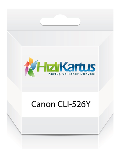 Canon CLI-526Y (4543B001AA) Sarı Muadil Kartuş - MG6150 / MG5150