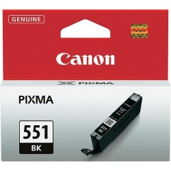 CANON - Canon CLI-551BK (6508B001) Black Original Cartridge - MG5450 / MG6350 (T2669)