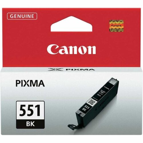 Canon CLI-551BK (6508B001AA) Siyah Orjinal Kartuş - MG5450 / MG6350 (T2669) - 2