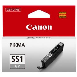 CANON - Canon CLI-551GY (6512B001) Gray Original Cartridge - MG5450 / MG6350 (T1604)