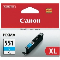 Canon CLI-551XL C (6444B001) Yüksek Kapasite Mavi Orjinal Kartuş - MG5450 / MG6350 (T2761) - CANON