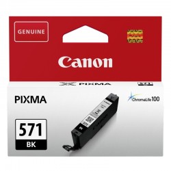 CANON - Canon CLI-571BK (0385C001) Black Original Cartridge - MG5700 / MG6800 (T1556)