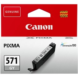CANON - Canon CLI-571GY (0389C001) Gray Original Cartridge - MG5700 / MG6800 (T1553)