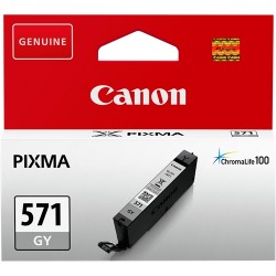 Canon CLI-571GY (0389C001) Gri Orjinal Kartuş - MG5700 / MG6800 (T1553) - CANON