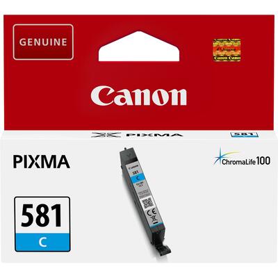 CANON - Canon CLI-581C (2103C001) Mavi Orjinal Kartuş - TS6151 / TS8151 (T12620)