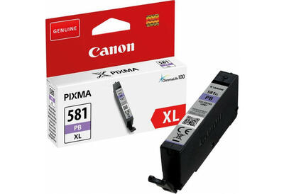 CANON - Canon CLI-581XL PB (2053C001AA) Foto Mavi Orjinal Kartuş - TS6150 / TS6250 (T12951)