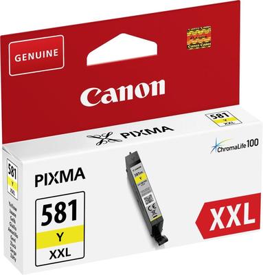 Canon CLI-581XXL Y (1997C001AA) Yellow Original Cartridge - TS6150 / TS6250 (T11826) - CANON