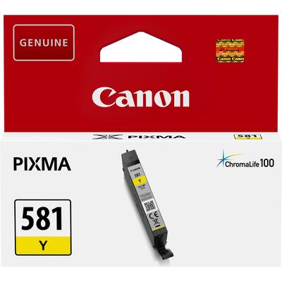 CANON - Canon CLI-581Y (2105C001) Sarı Orjinal Kartuş - TS6151 / TS8151 (T12622)