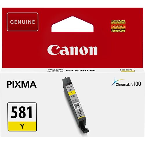Canon CLI-581Y (2105C001) Yellow Original Cartridge - TS6151 / TS8151 (T12622)