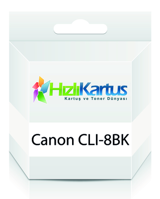 Canon CLI-8BK (0620B024) Black Compatible Cartridge - IP3300 / IP4200 (T12235) - CANON