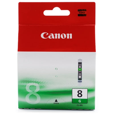 Canon CLI-8G (0627B001) Green Original Cartridge - IP3300 / IP4200 (T2403)