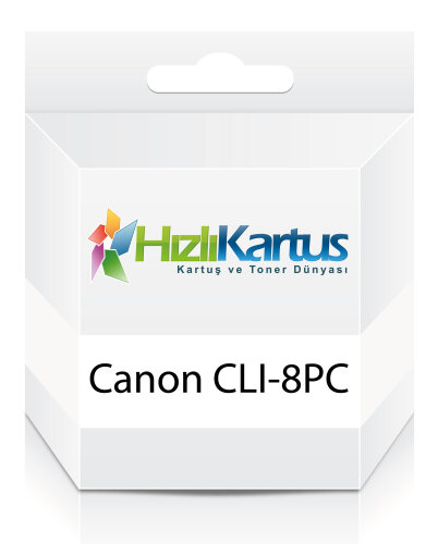 Canon CLI-8PC (0624B001) Foto Mavi Muadil Kartuş - IP3300 / IP4200 - 1