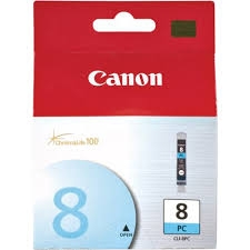 CANON - Canon CLI-8PC (0624B001) Foto Mavi Orjinal Kartuş - IP3300 / IP4200 (T2484)