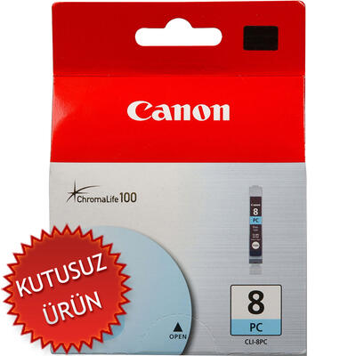 CANON - Canon CLI-8PC (0624B001AF) Photo Cyan Original Cartridge - IP3300 / IP4200 (Without Box) (T13378) 