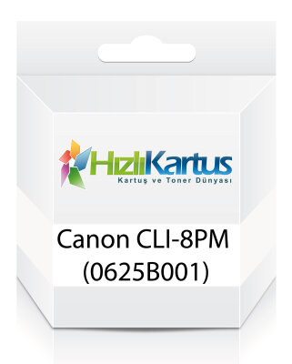 Canon CLI-8PM (0625B001) Photo Kırmızı Muadil Kartuş - IP3300 / IP4200 - CANON