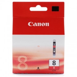 CANON - Canon CLI-8R (0626B001) Red Original Cartridge - IP3300 / IP4200 (T2402)
