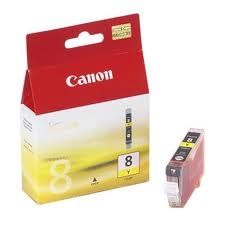 CANON - Canon CLI-8Y (0623B024) Sarı Orjinal Kartuş - IP3300 / IP4200 (T2245)