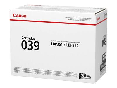 CANON - Canon CRG-039BK (0287C001) Siyah Orjinal Toner - LBP352i / LBP351i (T12663)