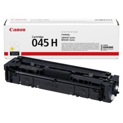 CANON - Canon CRG-045H Y (1243C002) Sarı Orjinal Toner - LBP610 / MF630 (T10892)