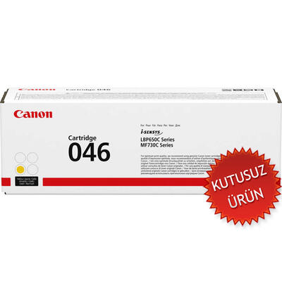 CANON - Canon CRG-046Y (1247C002) Yellow Original Toner - LBP653cdw / MF732cdw (Without Box) (T13267)