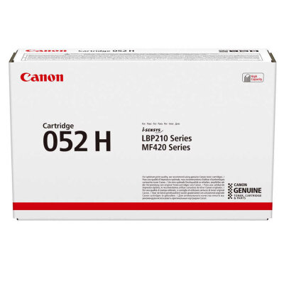 Canon CRG-052H (2200C002) Black Original Toner High Capacity - LBP212DW / LBP214DW (T9861) - CANON
