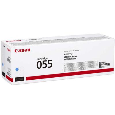 CANON - Canon CRG-055C (3015C002) Cyan Original Toner - LBP662Cdw / MF742Cdw (T12581)
