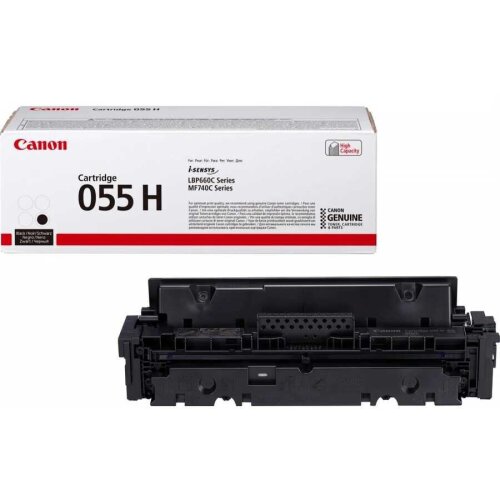 Canon CRG-055H (3020C004) Black Original Toner - LBP664Cdw / MF741Cdw - 2