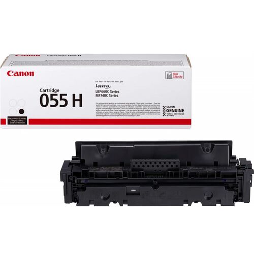 Canon CRG-055H BK (3020C002) Black Original Toner - LBP662Cdw / MF742Cdw (T12584)