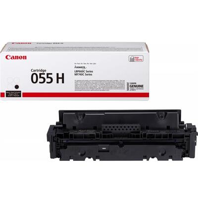 CANON - Canon CRG-055H BK (3020C002) Black Original Toner - LBP662Cdw / MF742Cdw (T12584)