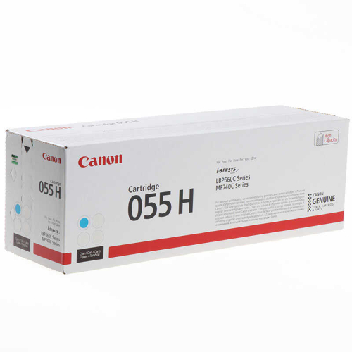 Canon CRG-055H C (3019C002) Cyan Original Toner - LBP662Cdw / MF742Cdw (T12586) - 2